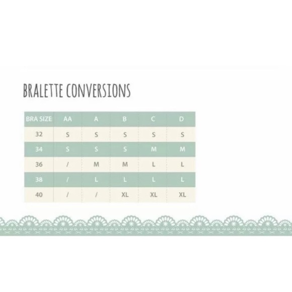 Champagne Sheer Lace Scalloped Brami Bralette - Picture 4 of 4